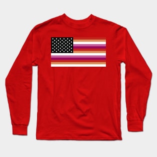 united states of lesbian Long Sleeve T-Shirt